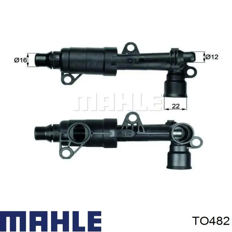Купить TO482 Mahle Original Термостат системы охлаждения масла АКПП