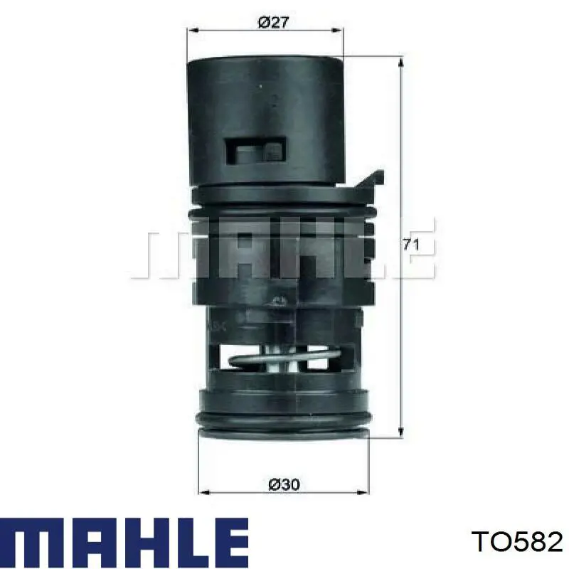 Термостат дополнительный Mahle Original TO582