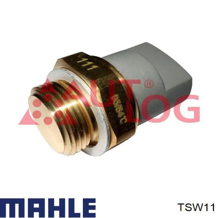 Sensor, temperatura del refrigerante (encendido el ventilador del radiador) TSW11 Mahle Original