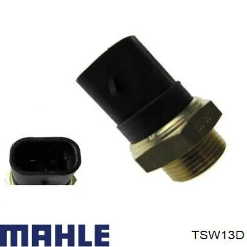 Sensor, temperatura del refrigerante (encendido el ventilador del radiador) TSW13D Mahle Original