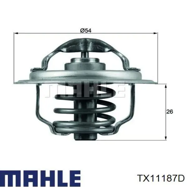 TX11187D Mahle Original термостат