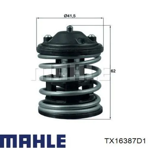 TX16387D1 Mahle Original 