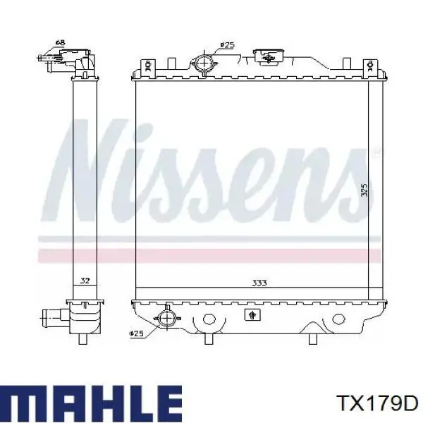 Термостат в корпусе Mahle Original TX179D цена, от 9.33 USD