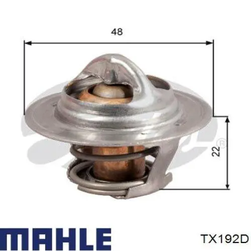 Термостат в корпусе Mahle Original TX192D цена, от 12.23 USD