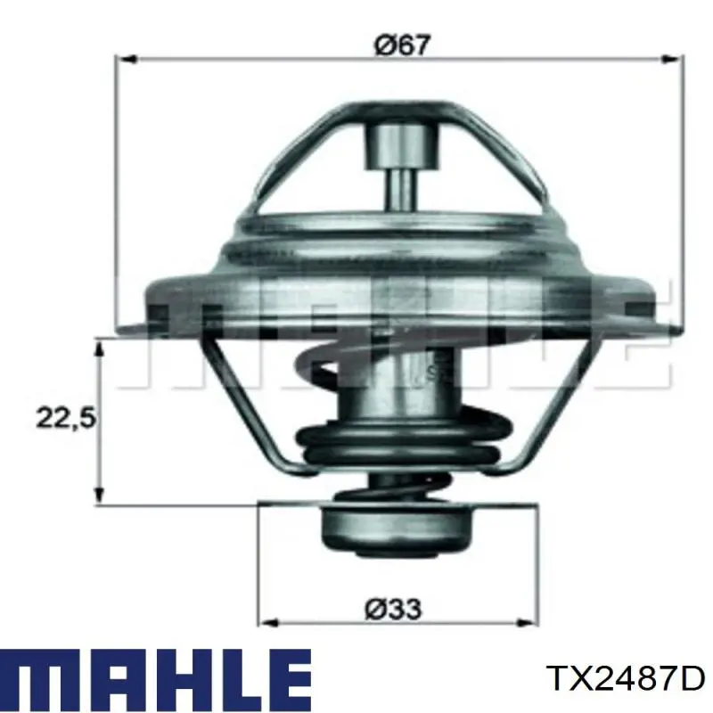 Термостат TX2487D Mahle Original