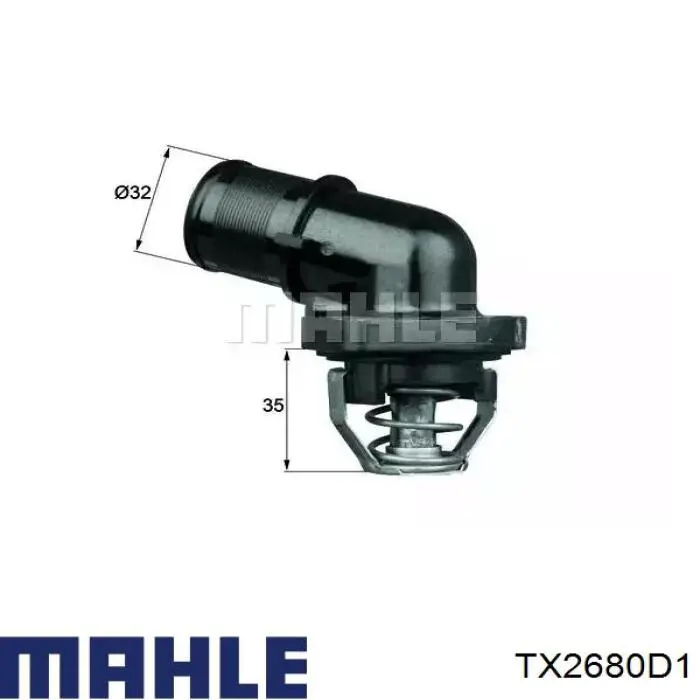 Термостат TX2680D1 Mahle Original