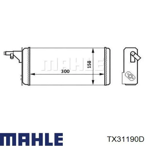 TX31190D Mahle Original Корпус термостата в сборе