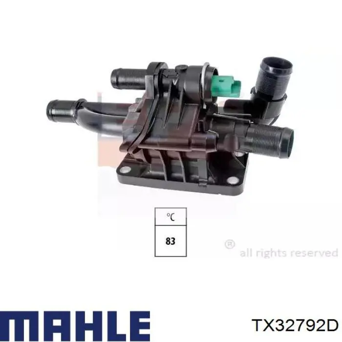 Купить TX32792D Mahle Original Автомобильный термостат