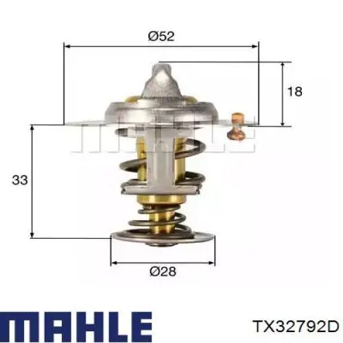 TX32792D Mahle Original termostato