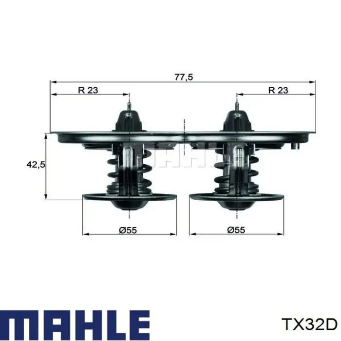 Термостат TX32D Mahle Original