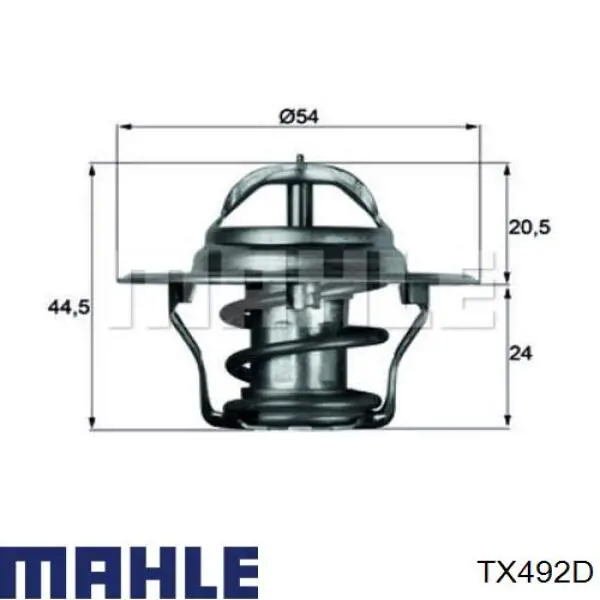 TX 4 92D Mahle Original термостат