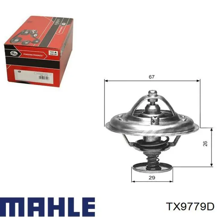 Термостат TX9779D Mahle Original