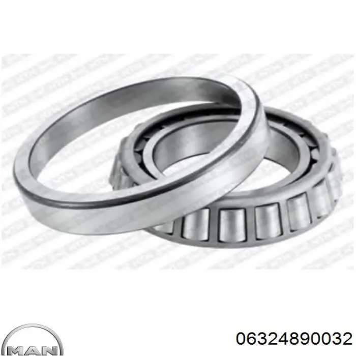 Купить 06324890032 MAN Подшипник ступицы задней наружный