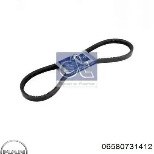 Купить 06580731412 MAN Ремень генератора