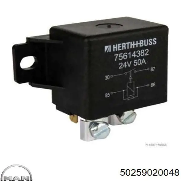 MR25 Mahle Original Реле стартера