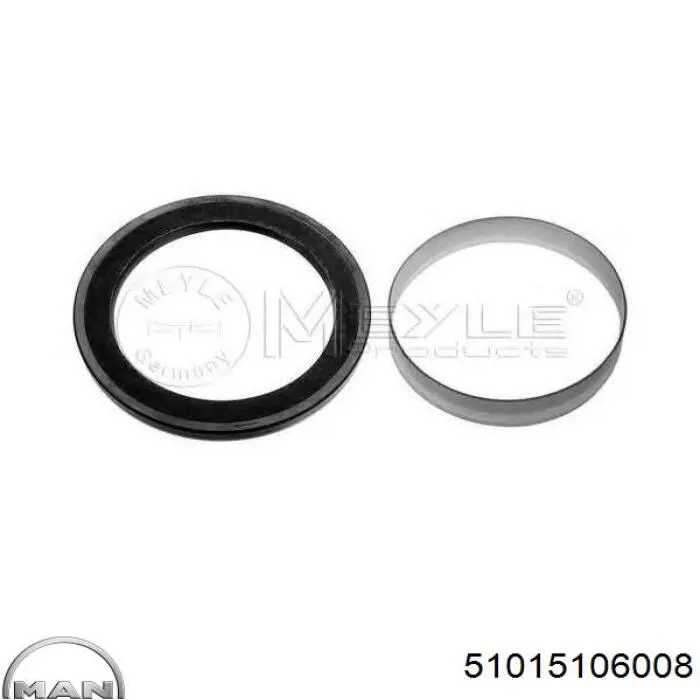 Сальник коленчатого вала MAN 51015106008 цена, от 21.24 USD