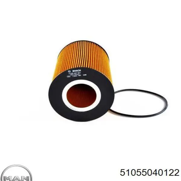 Фильтр очистки масла центробежный MAN 51055040122 цена, от 14.17 USD