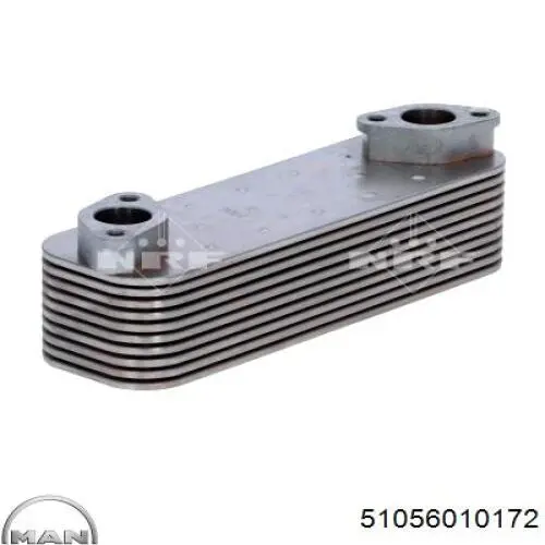 Масляный радиатор АКПП MAN 51056010172 цена, от 128.68 USD