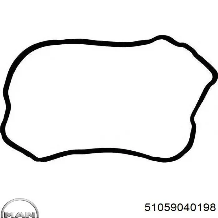 Прокадка масляого картера поддона MAN 51059040198 цена, от 46.09 USD