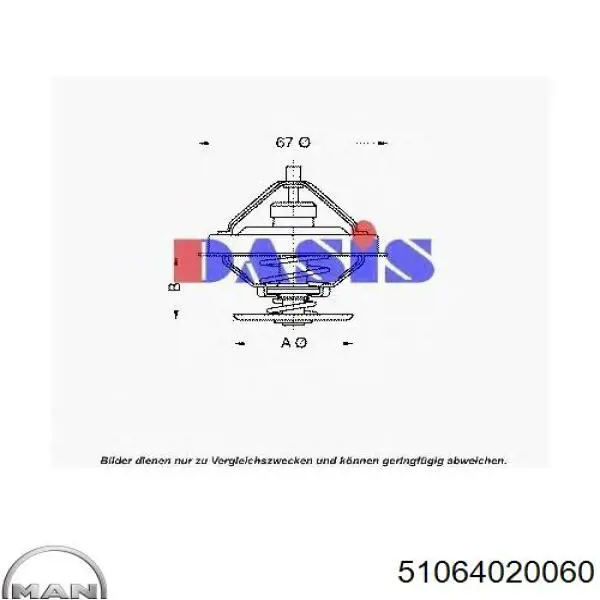 51064020060 MAN Авто термостат