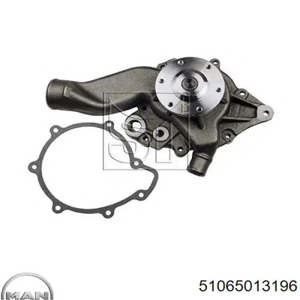 Помпа охлаждения MAN 51065013196 цена, от 128.95 USD