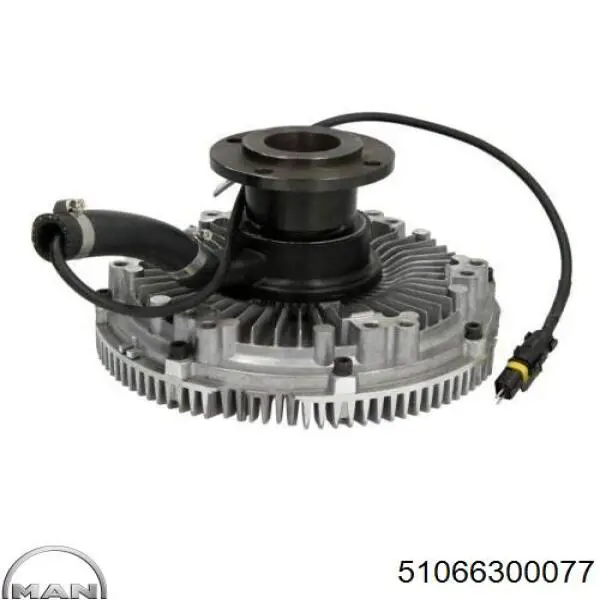 Вискомуфта вентилятора 51066300077 MAN