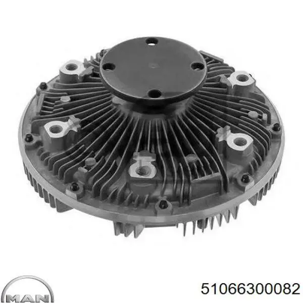 Вискомуфта (вязкостная муфта) вентилятора охлаждения MAN 51066300082