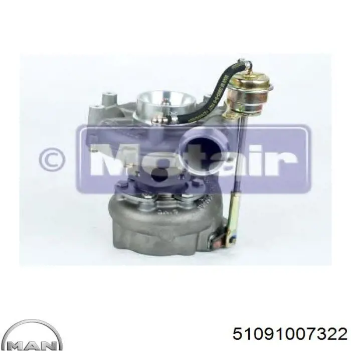 Купить 51091007322 MAN Турбоком