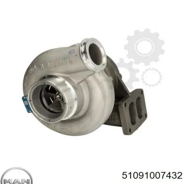 Турбина 51091007357 MAN
