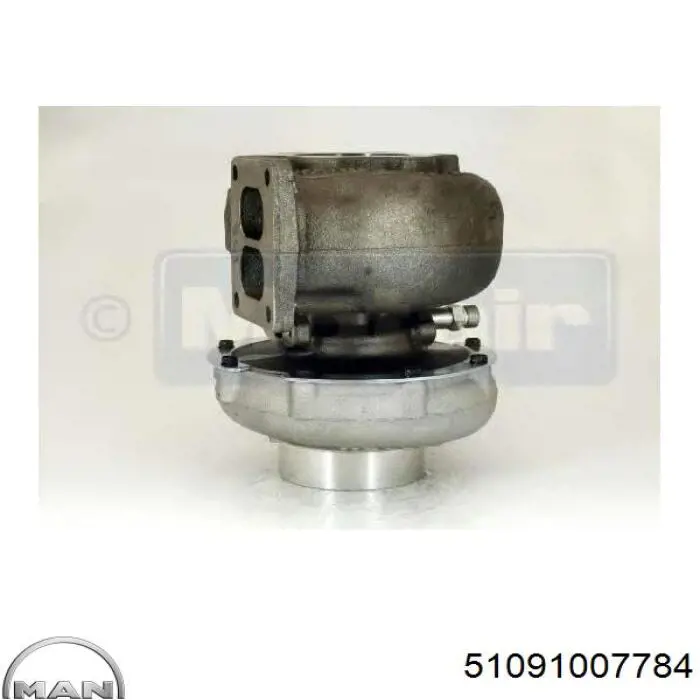 Турбонагнетатель MAN 51091007784 цена, от 617.89 USD