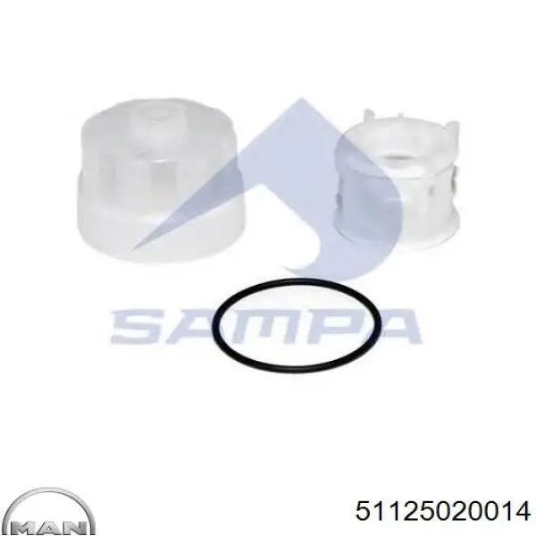 Корпус топливного фильтра MAN 51125020014 цена, от 5.98 USD