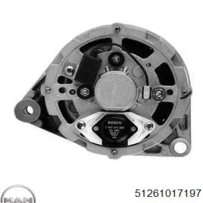 Автомобильный генератор MAN 51261017197 цена, от 106.79 USD