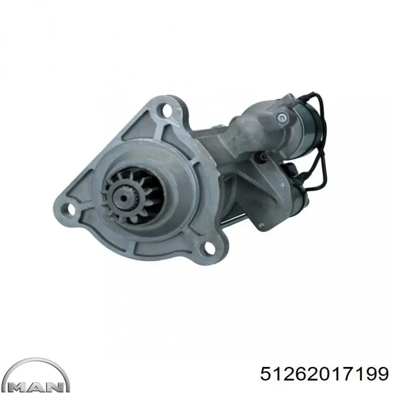 Стартер MAN 51262017199 цена, от 227.49 USD