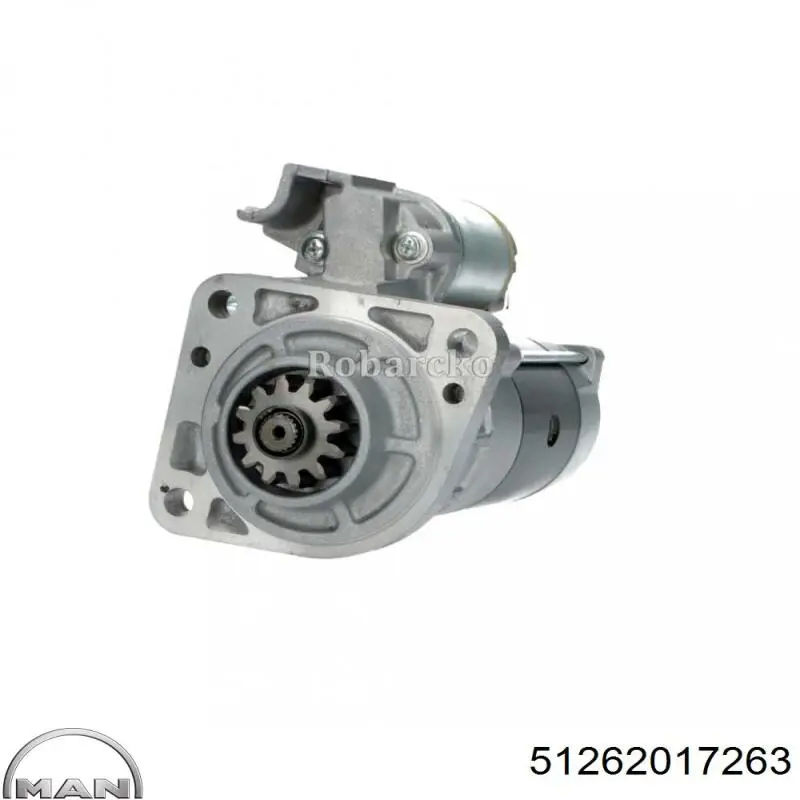 Стартер MAN 51262017263 цена, от 348.59 USD