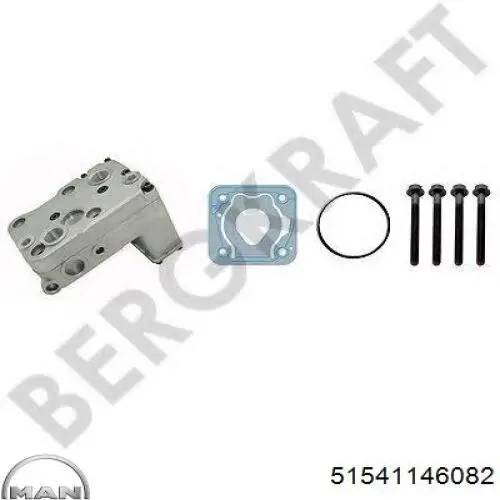 Головка блока компрессора (TRUCK) Febi 100293 цена, от 186.42 USD