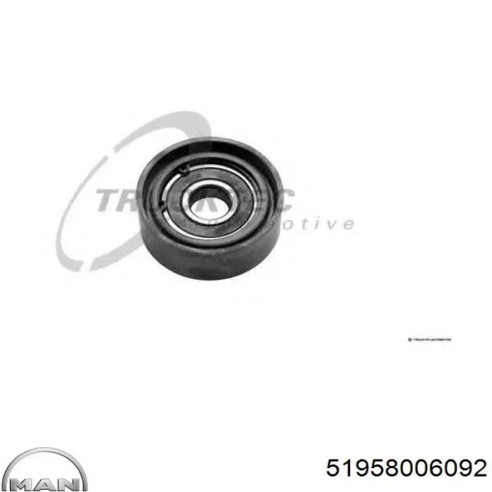 Паразитный ролик 51958006092 MAN