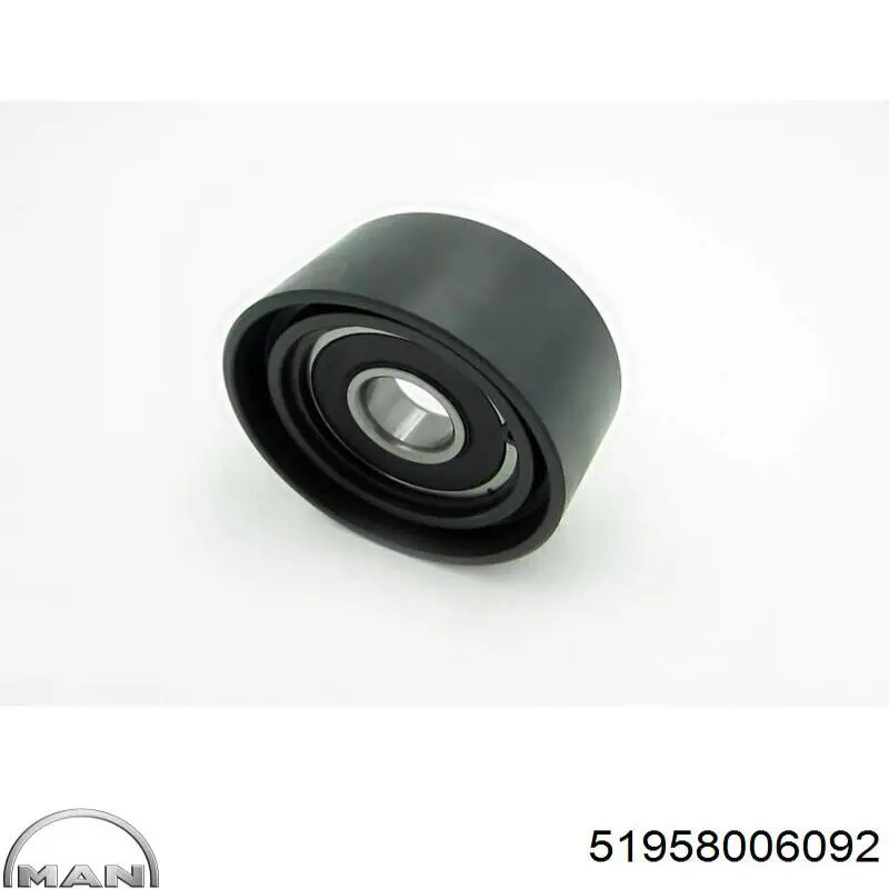 Паразитный ролик приводного ремня MAN 51958006092 цена, от 30.37 USD