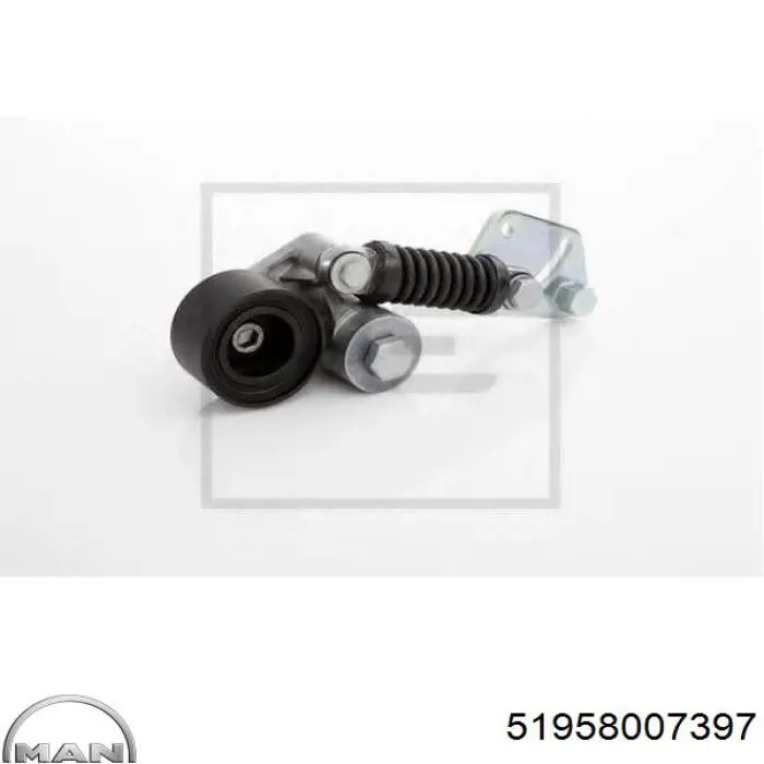 Роликовий модуль натяжителя ремня MAN 51958007397 цена, от 93.28 USD