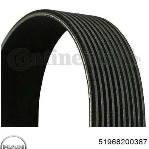 Ремень генератора 10PK2340 Continental/Siemens