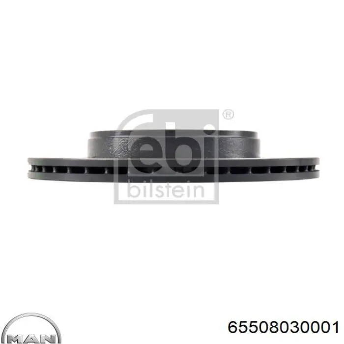 Купить 65508030001 MAN Диск тормозной задний