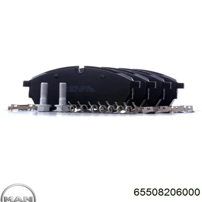 Передние тормозные колодки 65508206000 MAN