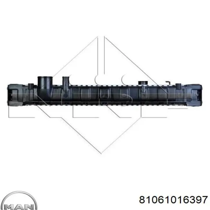 81061016397 MAN Радиатор основной