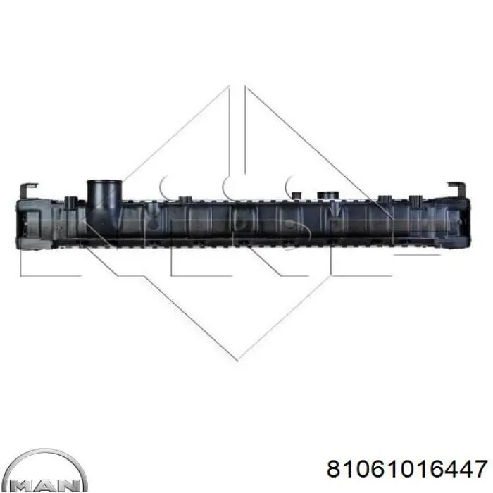 Купить 81061016447 MAN Радиатор водяной