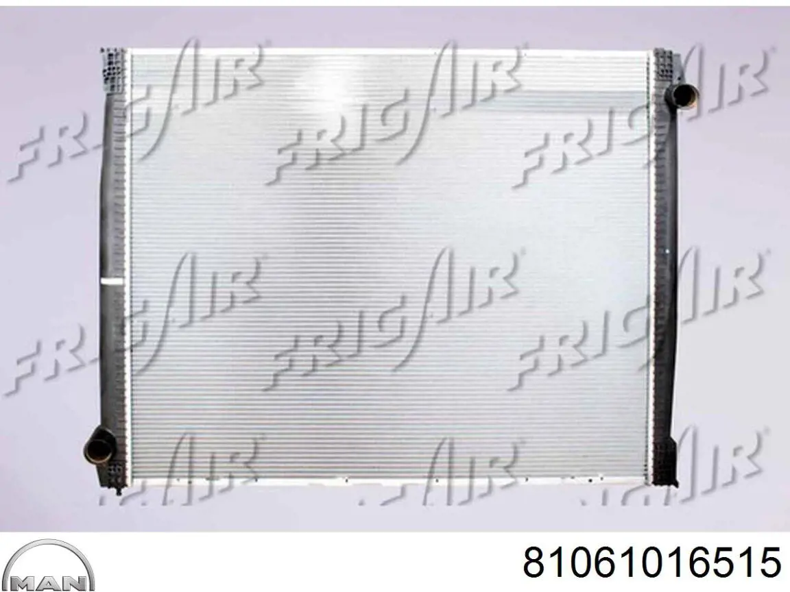 Радиатор охлаждения двигателя MAN 81061016515 цена, от 492.03 USD