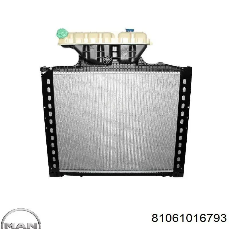 Радиатор охлаждения двигателя Mahle Original CR106000P цена, от 1019.54 USD