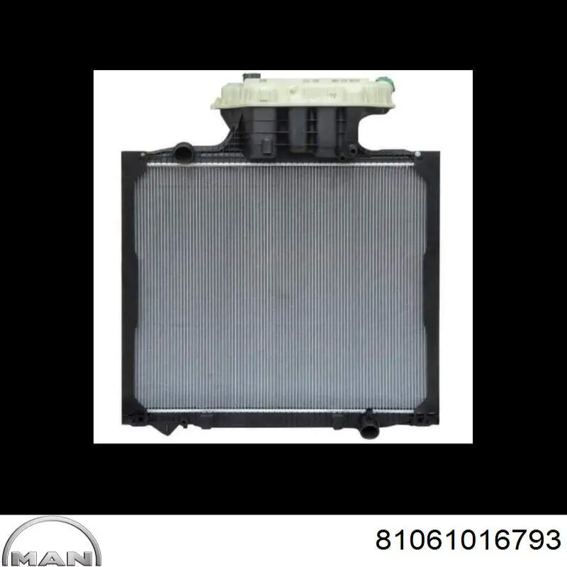 Купить CR106000P Mahle Original Радиатор водяной