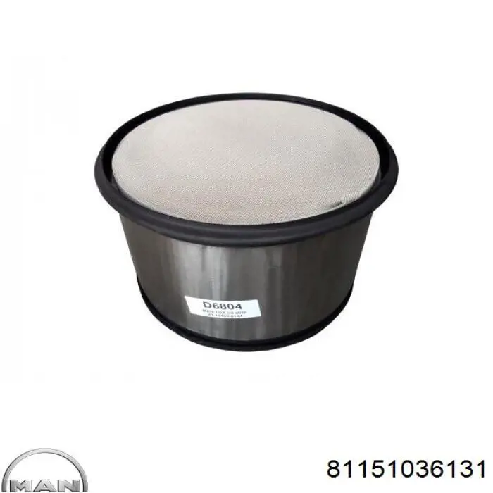 Катализатор 81151036131 MAN