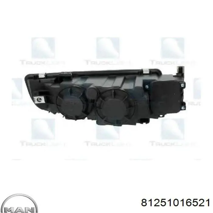 Левая противотуманная фара Daniparts DPMA003