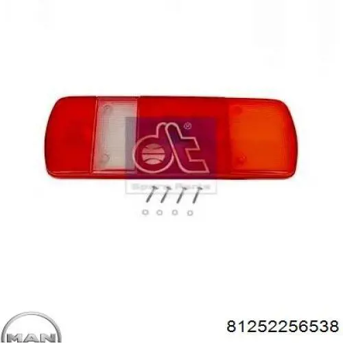 Стекло фонаря заднего TLME007LR Trucklight