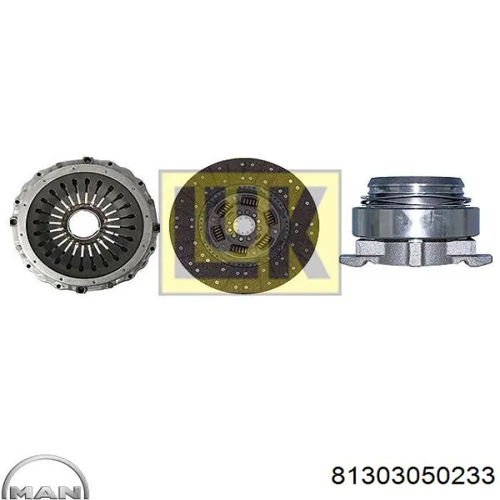 Лепестковая корзина сцепления MAN 81303050233 цена, от 352.72 USD